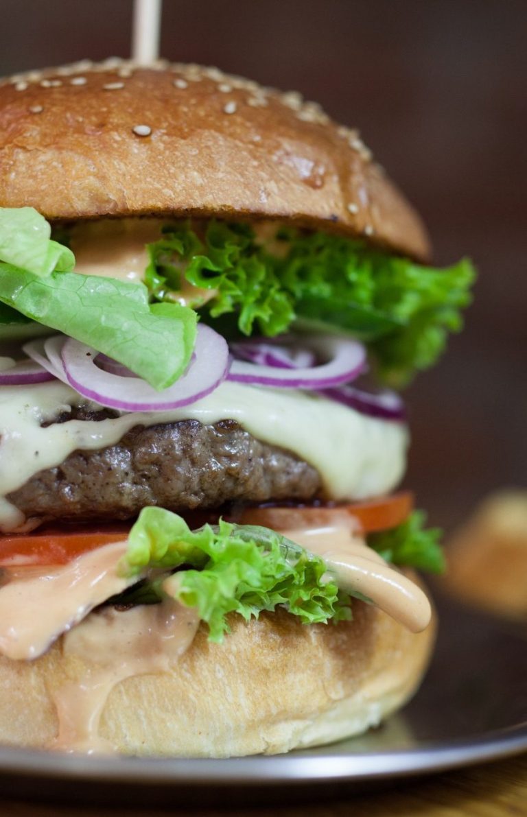 Werbefoto Hamburger